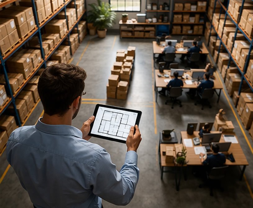 Como otimizar o espaço da sua empresa com soluções inteligentes